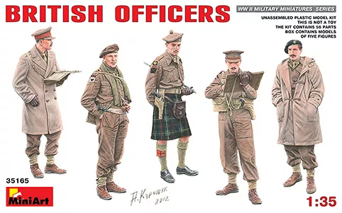 MiniArt - Britisch Officers 